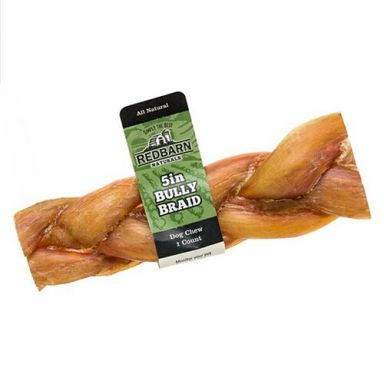 Redbarn - Braided Bully Stick - 5"